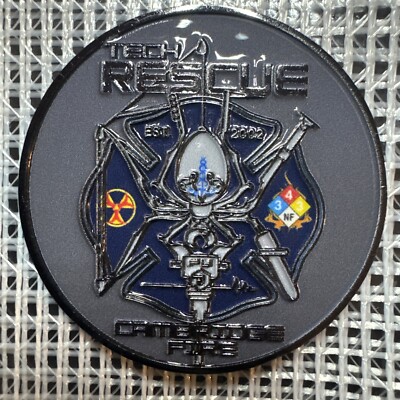 Cambridge Fire Department (MA) Tech Rescue Challenge Coin | eBay