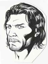 MARCO SANTUCCI Disegno Originale DAMPYR Bonelli ketch Original Art