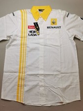 RENAULT F1 TEAM Mens UK M TEAM ISSUE Short Sleeve Shirt (BNWT) 2010 Travel Kit