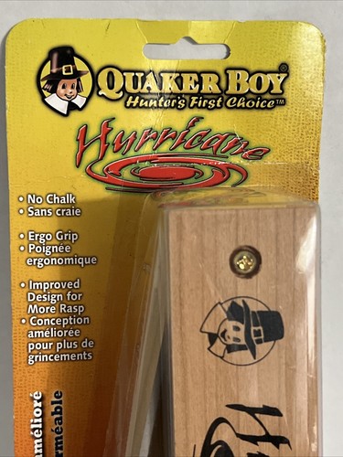 Quaker Boy Hurricane Turkey Box Call No Chalk Waterproof Hunting Calling NEW - Bild 3 von 8