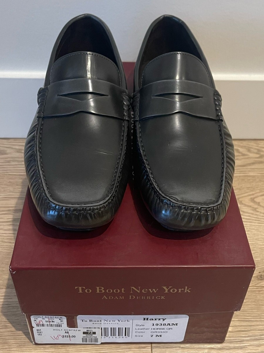 New in box Mens driving shoes by To Boot New New York To Boot New York Loafers Mens 8 Brown Woven Leather Driving  main image 3