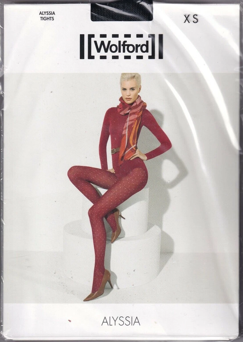 Collants Wolford Tartan – Coloris Admiral Ou Noir – Tailles XS/S – Neuf Avec étiquettes