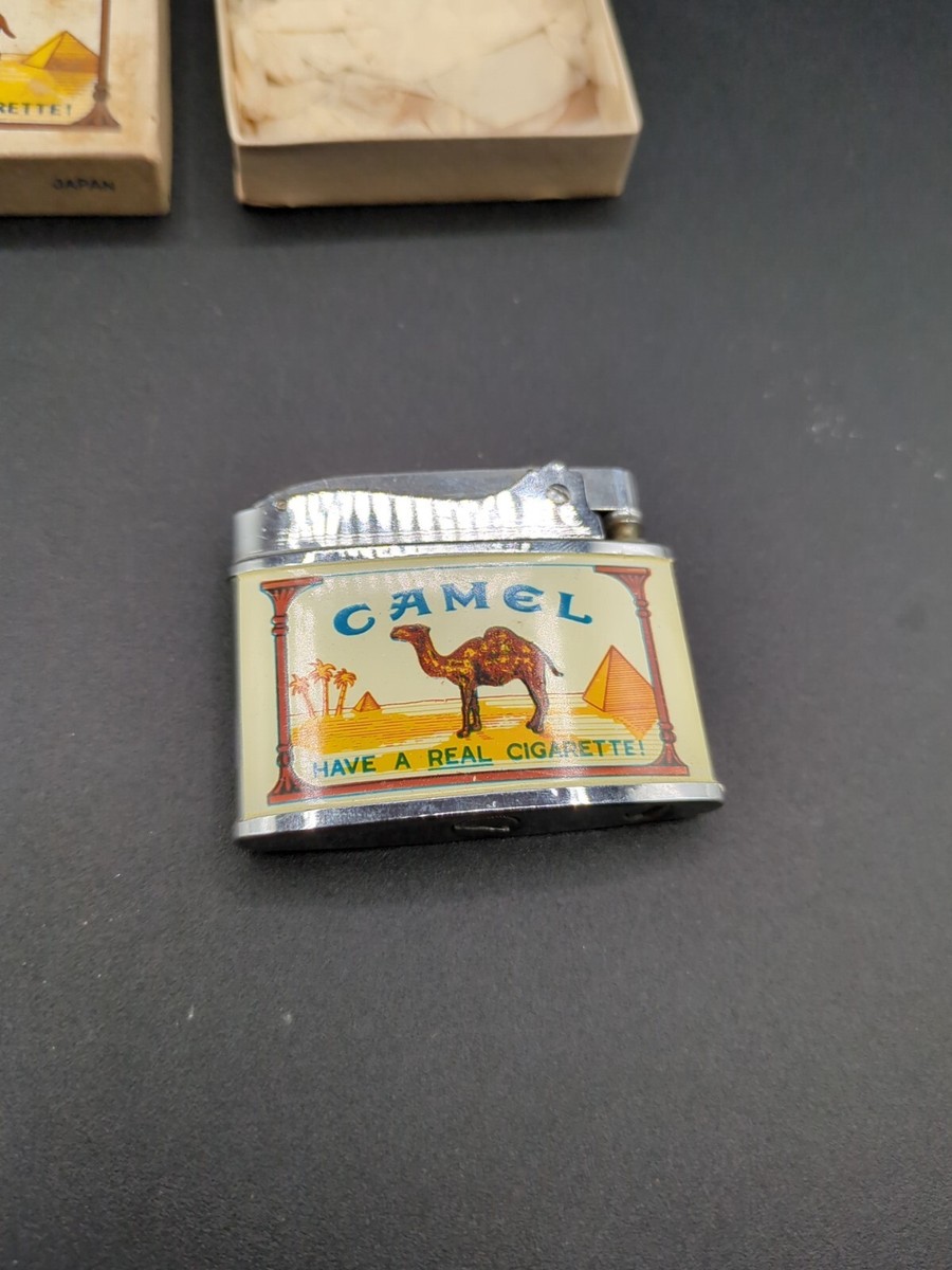 Vintage Modern Camel Lighter Made In Japan. With Box | eBay