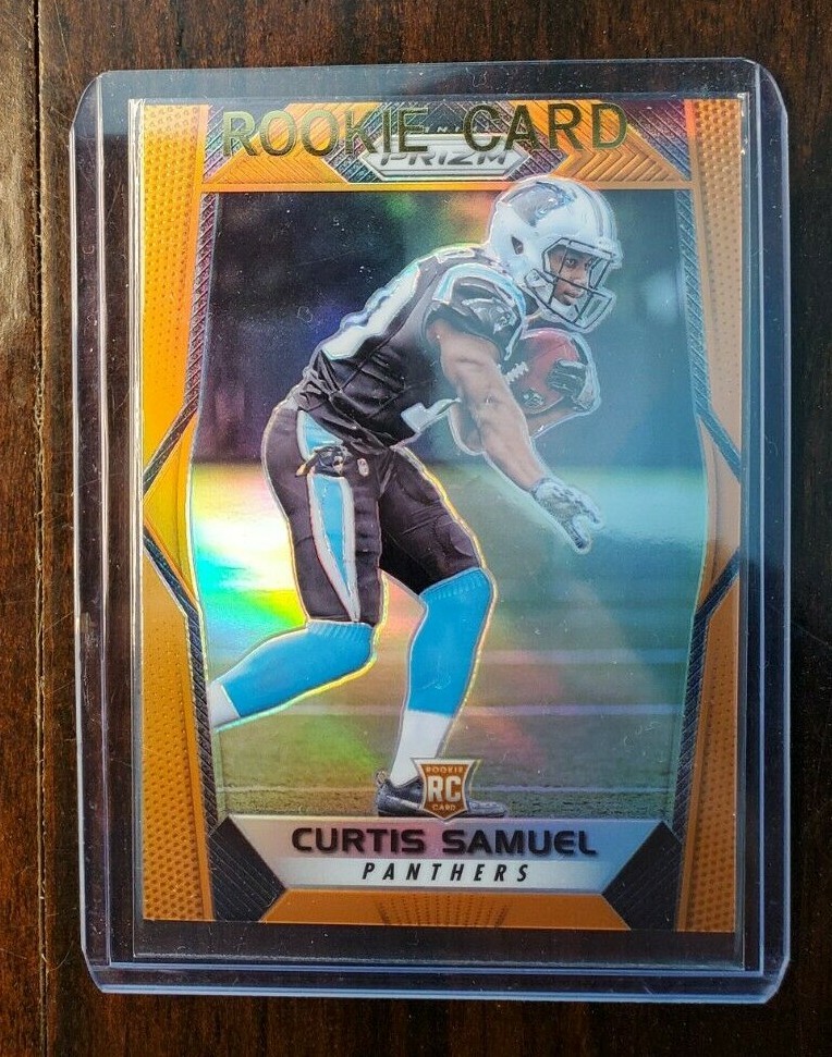 Curtis Samuel 2017 Panini Prizm RC Orange Prizm SP 179/275