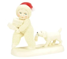 Department 56 Snowbabies Puppy Parcels Figurine