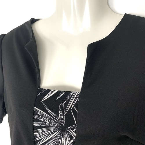 Fashion Classic Collection Kleid Gr. L schwarz Tropical Karriere Reisen packbar - Bild 2 von 7