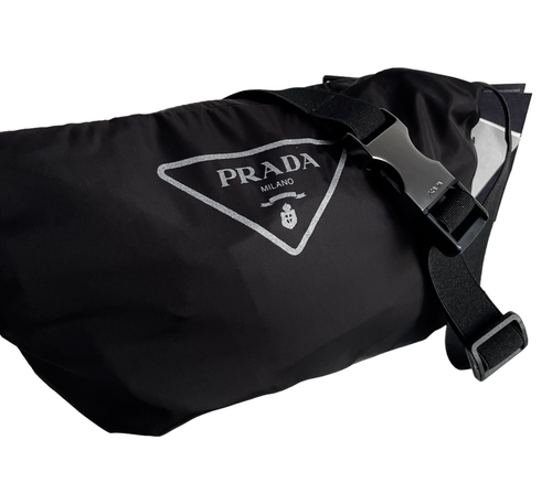 Prada -Re-Nylon Jacket- Rainproof Black Short Hooded -Triangle Logo-S IT40 UK8 - Picture 5 of 14