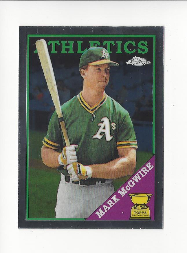 2017 Topps Chrome Update All Rookie Cup #TARC4 Mark McGwire A's