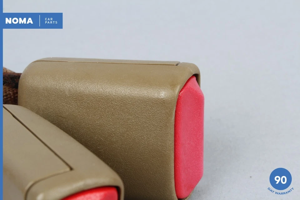 Jaguar S-Type X200 2002 trasero izquierdo lado del conductor doble hebilla de cinturón de seguridad AEK OEM Foto 3 de 4