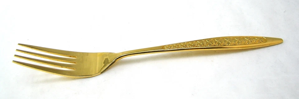 Unknown Maker Goldplate CLOVER HILL Dinner Fork(s) - Image 2 of 4