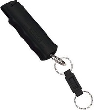 Sabre Key Case Pepper Spray With Quick Release Key Ring Black Hardcase HC-14-BK