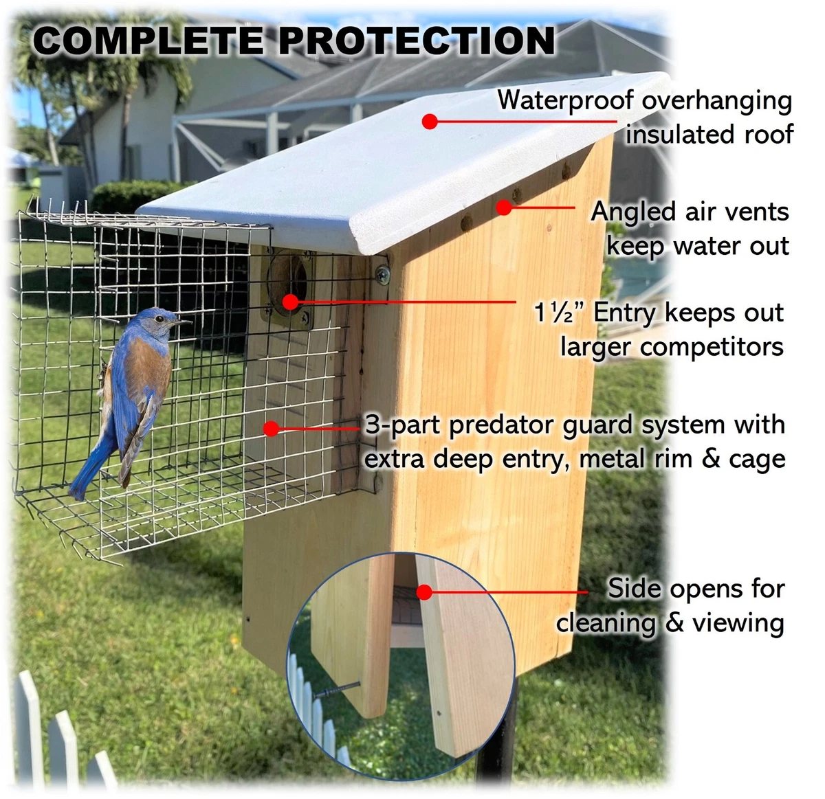 Cedar Bluebird House