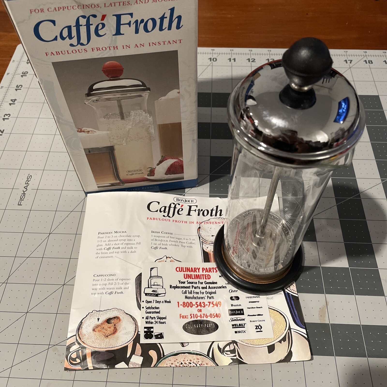 Milk Frother  Drinks  W Box Manuals
