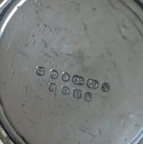RARE Vintage Silver Plated Salt Pots, Bangor Hospital, JT&Co Ltd **VGC** H 7 cms - Picture 18 of 21