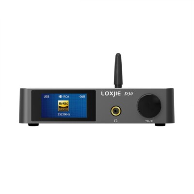 D30 Audiophile Hifi USB DAC 110MWx2 Headphone Amplifier Bluetooth5.0 DAC DSD Amp