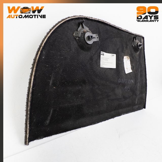 06-13 BENTLEY CONTINENTAL FLYING SPUR RIGHT TRUNK LUGGAGE COMPARTMENT TRIM OEM