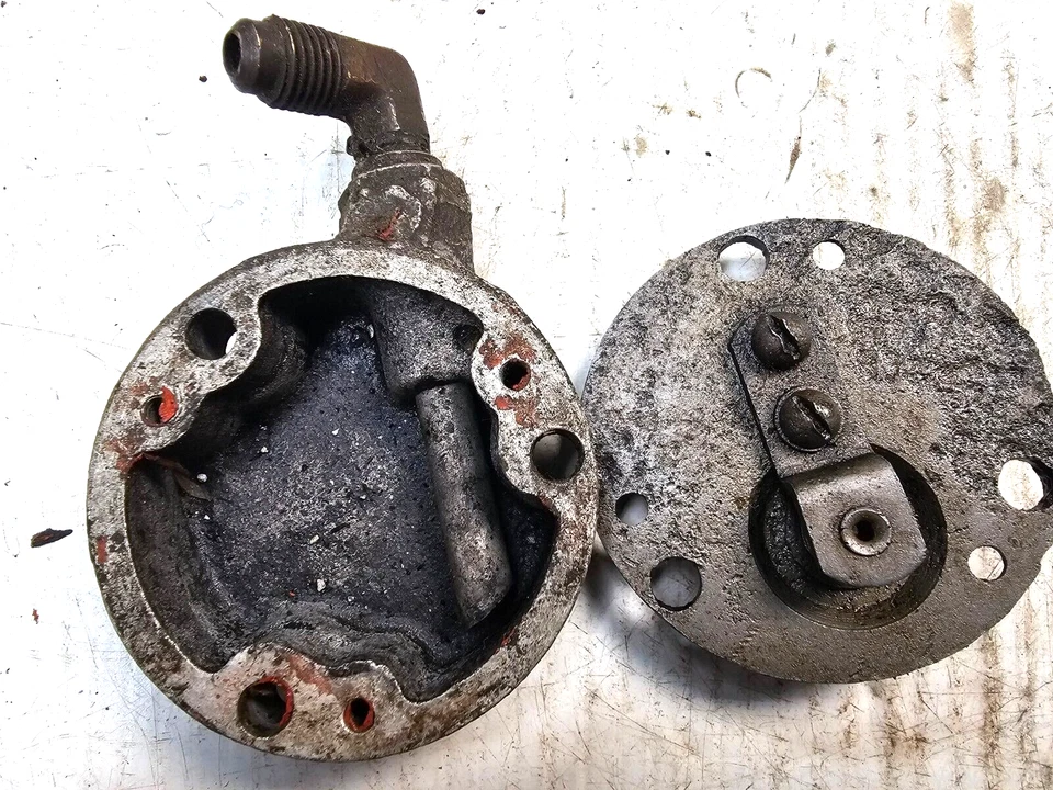 Bomba carroñera de cárter de retorno de aceite para motocicleta Indian Sport 1934 Scout 741 Chief O028 Foto 4 de 4