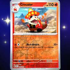 Crocalor - Reverse Holo - Pokemon TCG Scintille Urgenti #030/191