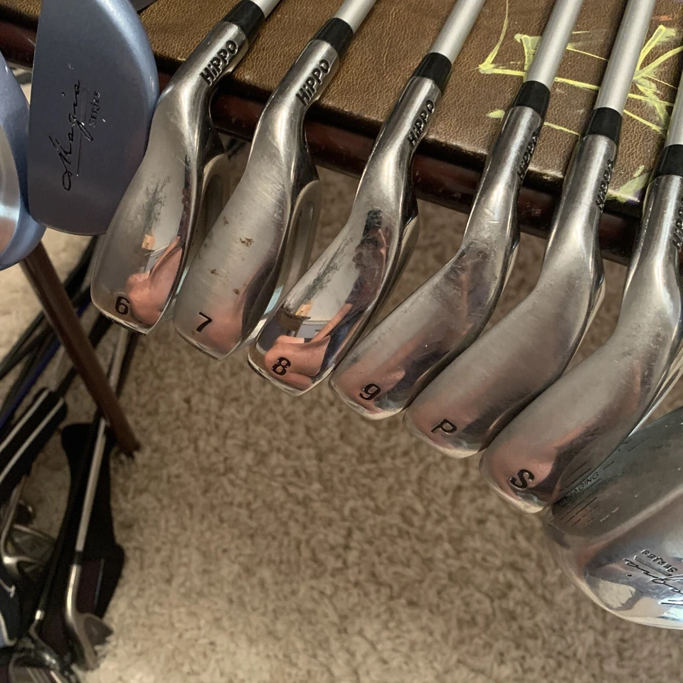 Hippo Magia Series Damas Juego Completo Driver, 6 Hierros, 4 Maderas, Putter Foto 3 de 4