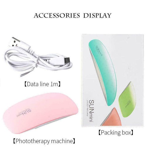 LED UV Nail Lamp Polish Dryer Gel Acrylic Curing Light Professional Tool Timer - Picture 6 of 10
