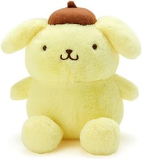 Sanrio Pom Pom Purin Plush Toy Standard S 103039. Approx. 21.5 x 18 x 20.5 cm