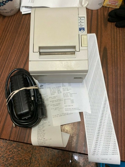 Epson M267A Tm-t20ii POS USB Parallel Thermal Receipt Printer for sale  online | eBay
