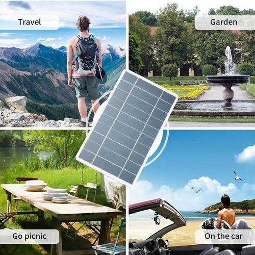 Portable 5V 2W Solar Panel Output USB Outdoor Solar System Mobile Phone Charger - Picture 6 of 15