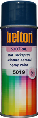 RAL 5019 capriblau glänzend Belton 400ml Lackspray Sprühlack Spraydose K324089