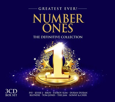 NUMBER ONES-GREATEST EVER 3 CD NEU  DIANA ROSS/SONNY&CHER/FERN KINNEY