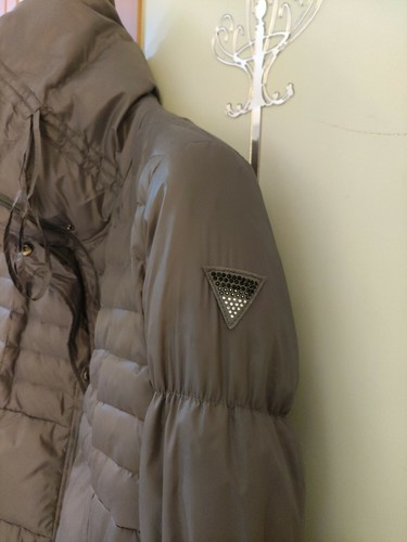 Giubbotto Donna Piumino Guess Taglia L Colore Grigio - Foto 7 di 12