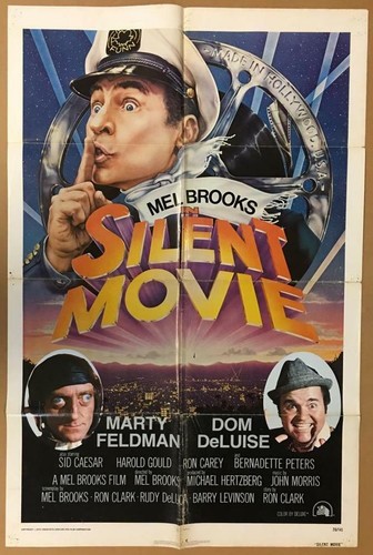 Marty Feldman SILENT MOVIE 1976 27x41 Org Movie Poster 2099