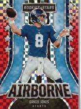 2023 Panini Rookies & Stars #AI-24 Daniel Jones Airborne Red Plaid