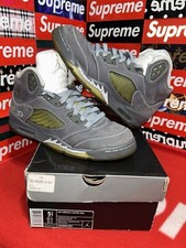 Jordan 5 Retro Wolf Grey 2011 GS 440888-005 size 5.5y