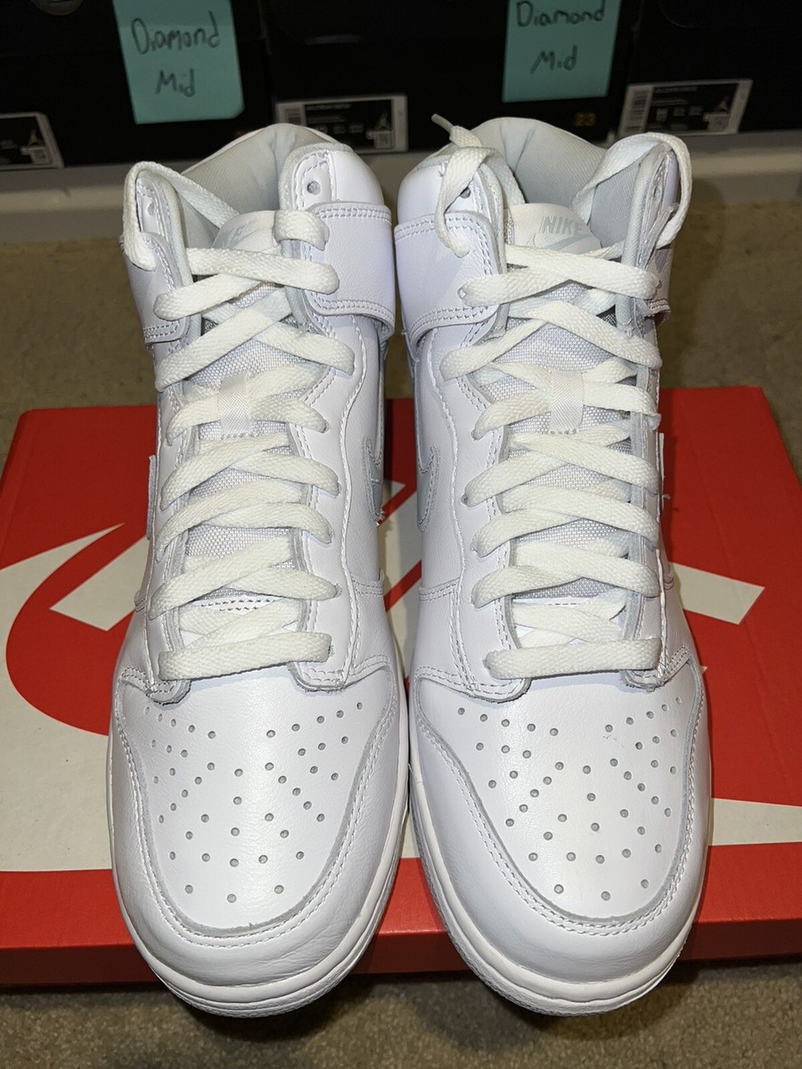 27.5 NIKE DUNK HI SP WHITE PURE PLATINUM Nike Dunk Hi SP 'Pure