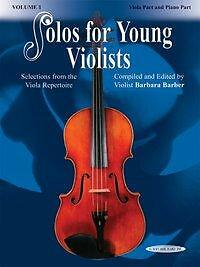 Solos for Young Violists, Vol 1: Selections from the Viola Repertoire von...