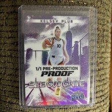 2024 Leaf Pre-Production Proof  Women of Sport  Kelsey Plum  WNBA Las Vegas Aces
