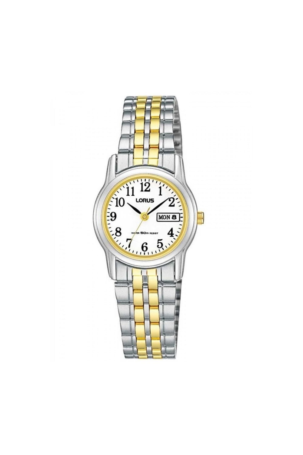 Lorus Ladies Two Tone Bracelet Watch RXU11AX9