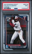 2024 Bowman Draft Chrome Kaelen Culpepper PSA 9 Mint 1st