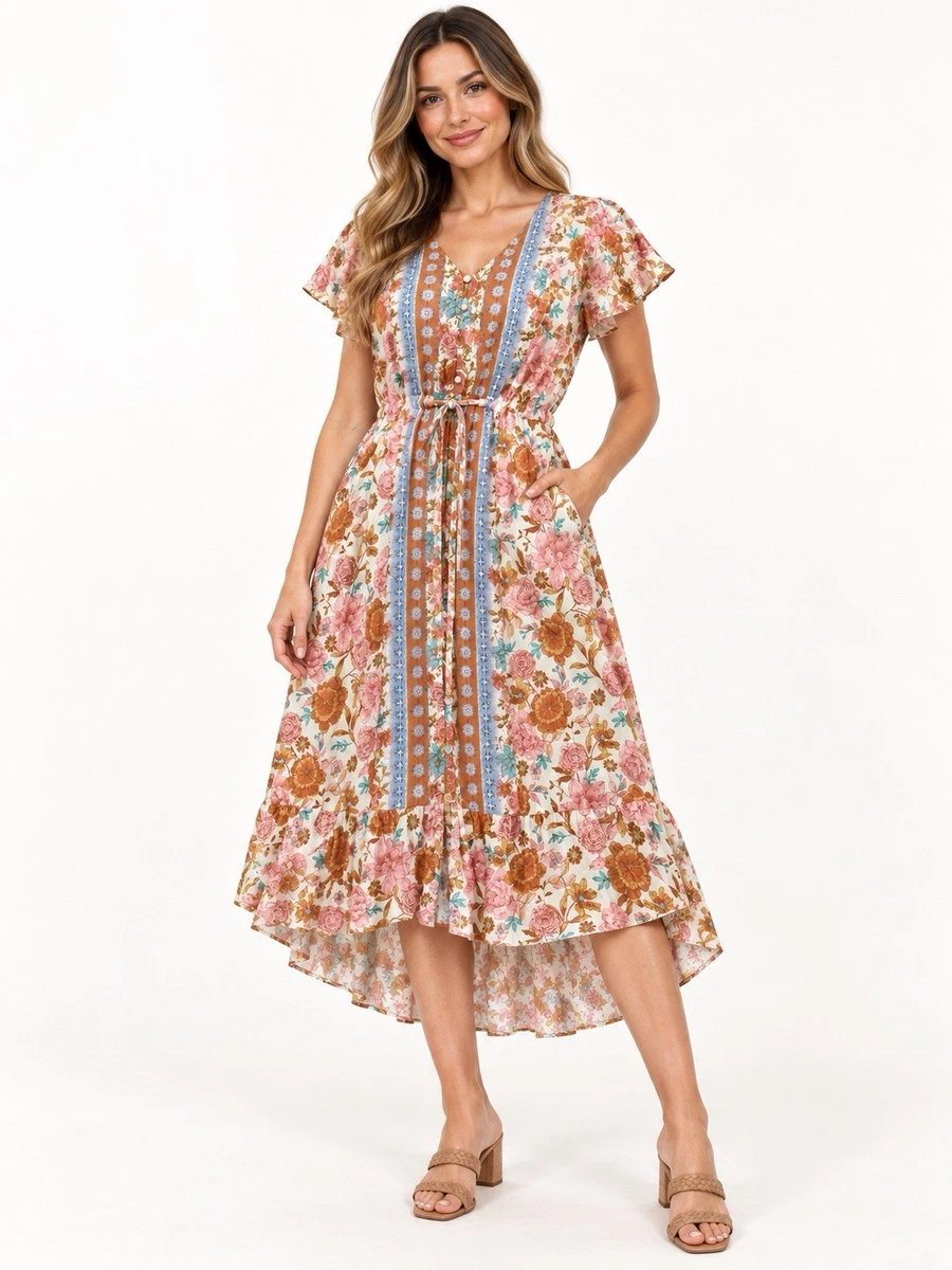 matilda jane ladies dress Women's Maxi for sale Sleeve:Short Sleeve