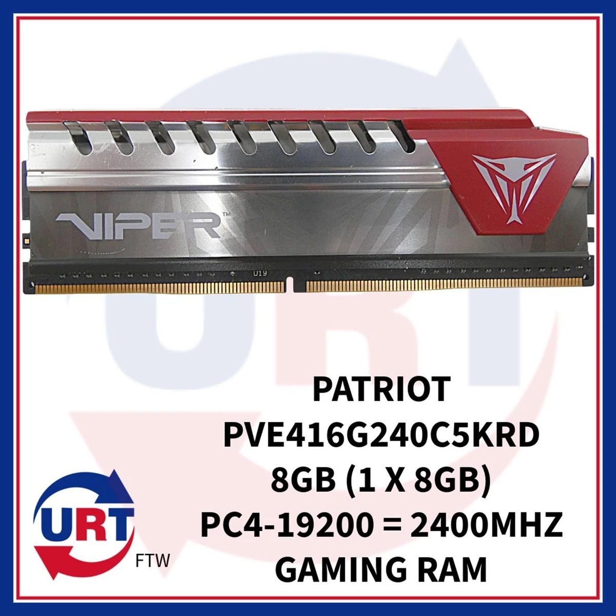 25+ Patriot DDR4 SDRAM 8 GB Capacity per Module Memory (RAM) for