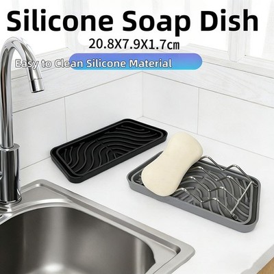 Silikon Abtropfschale kompatibel mit Kühlschrank Wasserspender 20,8x7,9x1,7cm