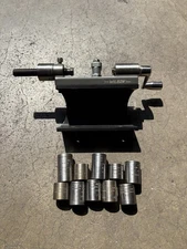 L. E. Wilson Trimmer Micrometer Adjustment Case Trimmer W 10 Shell Holders