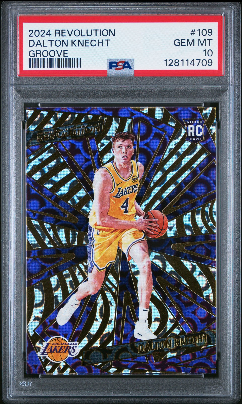 2024 PANINI REVOLUTION GROOVE #109 DALTON KNECHT PSA 10