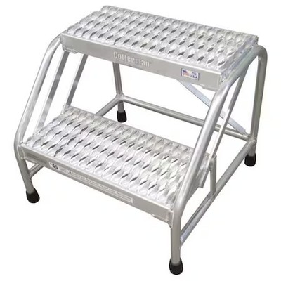 Cotterman 4502N2626a3e10c50p1 Stationary Step, 2 Steps, 500 Lb Load Capacity,