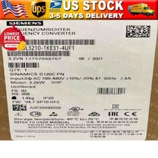 New Siemens 6SL3 210-1KE31-4UF1 SINAMICS G120C 55KW Inverter 6SL3210-1KE31-4UF1