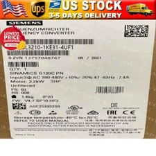 New Siemens 6SL3 210-1KE31-4UF1 SINAMICS G120C 55KW Inverter 6SL3210-1KE31-4UF1