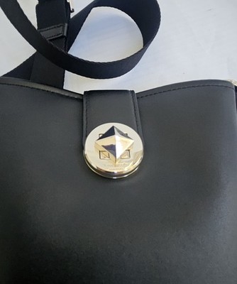 NWT Kate Spade Audrey Mini Bucket Bag Smooth Black Leather Purse  display picture 1