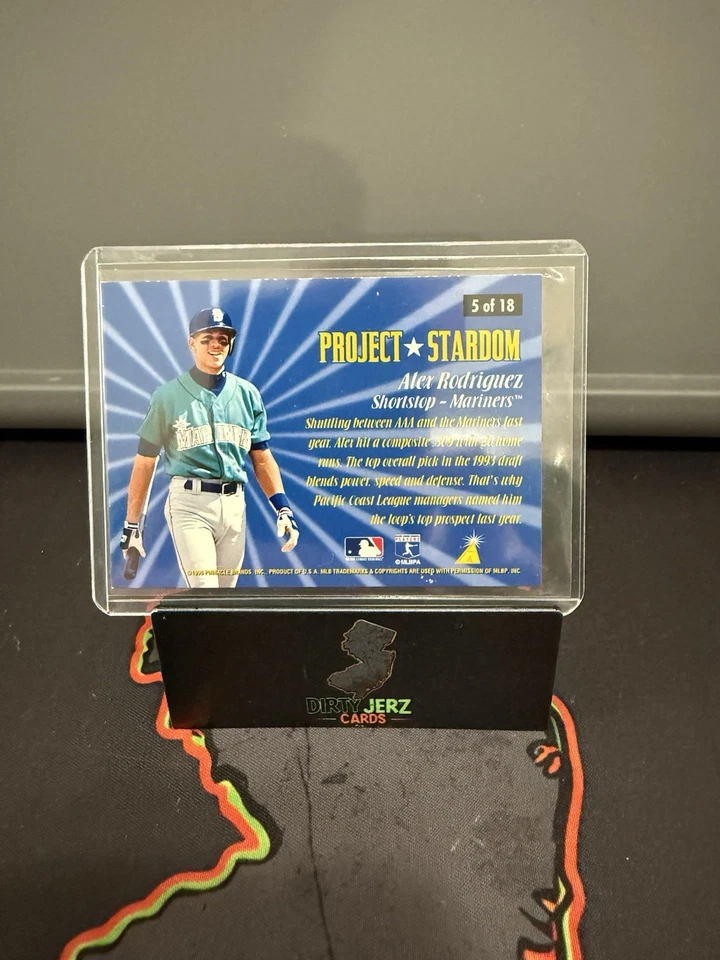Pinnacle Project Stardom Alex Rodriguez #5 1996 Foto 2 de 2