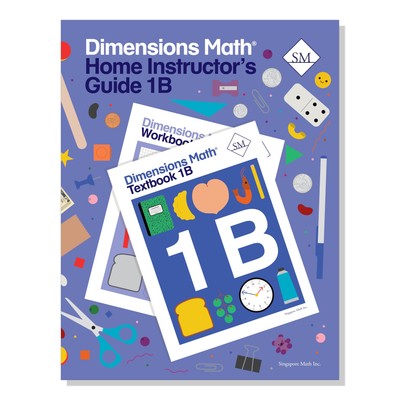 Dimensions Math Home Instructor's Guide 1B