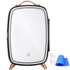 6L Compact Skincare Mini Fridge with HD Mirror & LED Light